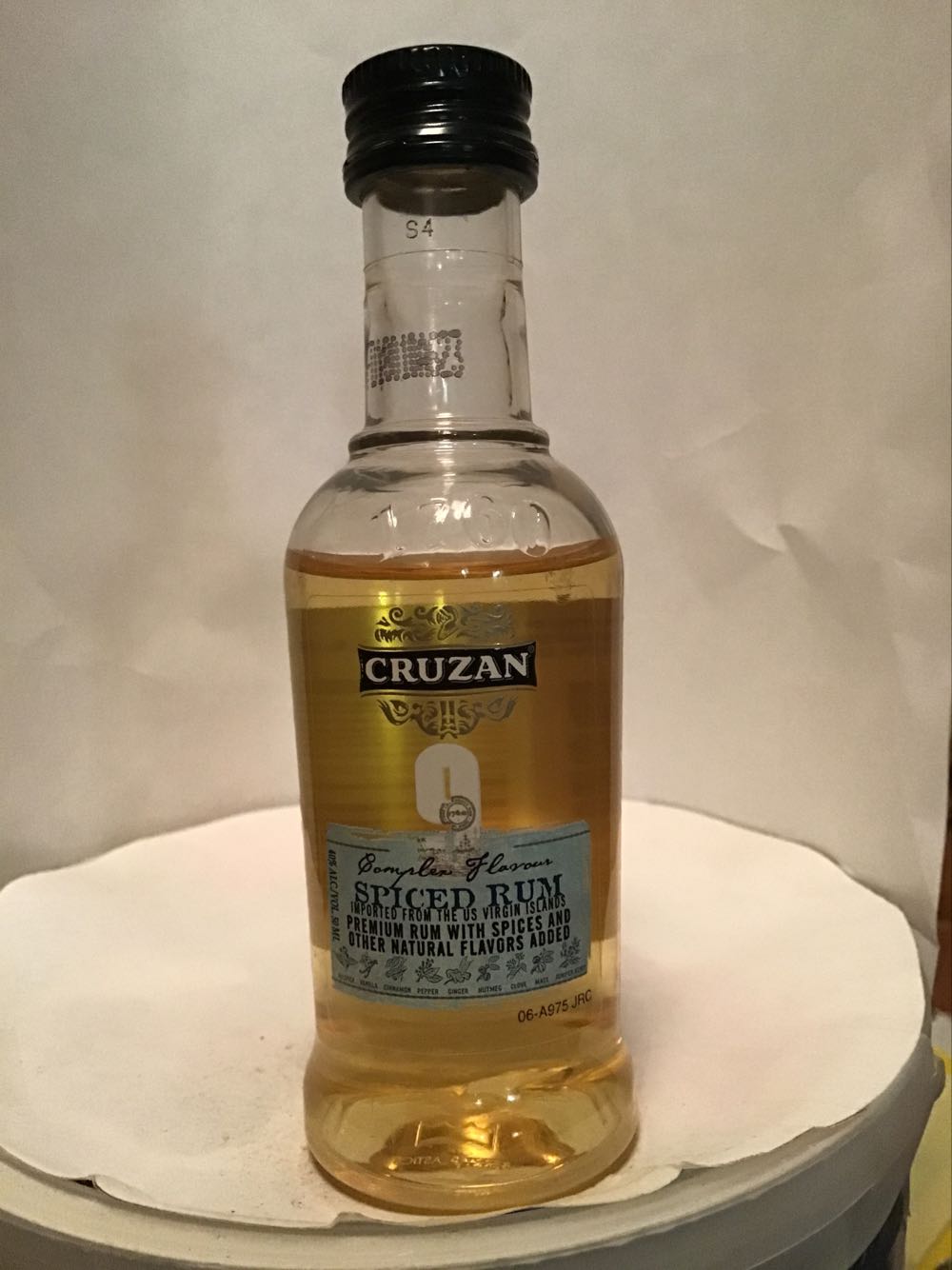 Cruzan Coconut & Black Cherry & Orange & Banana - Cruzan International Ltd. (50 mL) alcohol collectible - Main Image 4