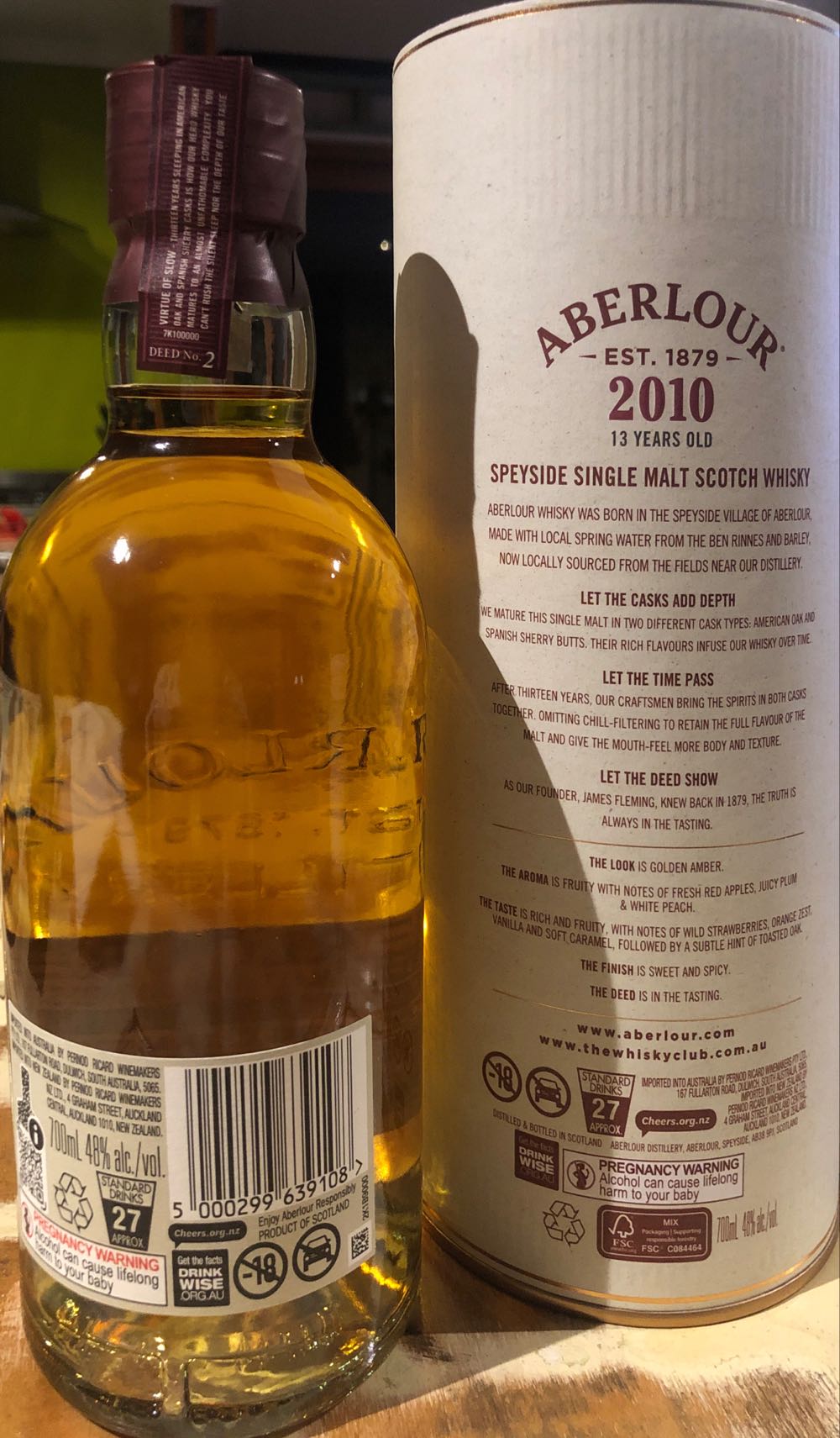 Aberlour 2010 Limited Batch Release - The Aberlour Distillery (700 mL) alcohol collectible - Main Image 2
