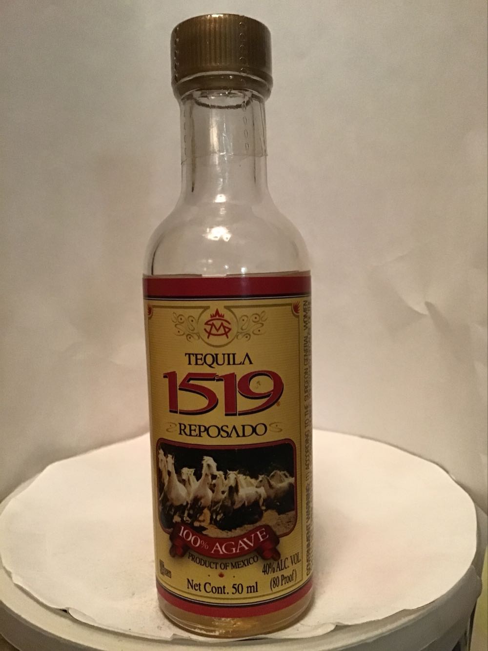 1519 Anejo & Blanco & Reposado - Agava Inc. (50 mL) alcohol collectible - Main Image 3