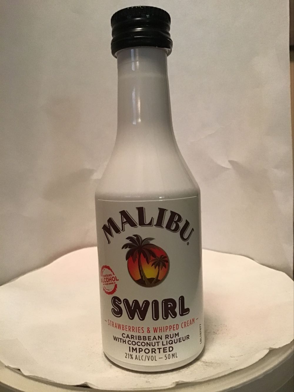 Malibu Cranberry-cherry & Black & Sunshine & Sundae & Seirl - Pinrod Recard (50 mL) alcohol collectible - Main Image 4