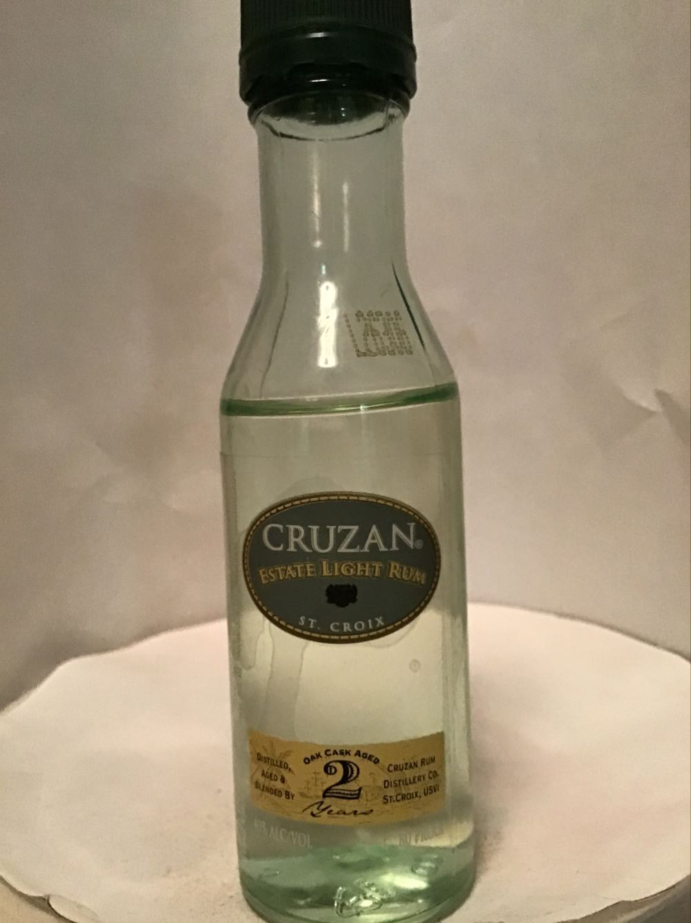 Cruzan Strawberry & Estate Light & Estate Dark - Cruzan International Ltd. (50 mL) alcohol collectible - Main Image 2
