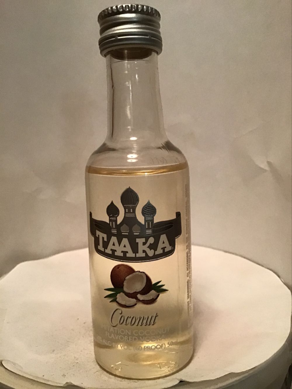 Taaka Peach & Coconut & Cake & Red Berry - Sazerac Co (50 mL) alcohol collectible - Main Image 2