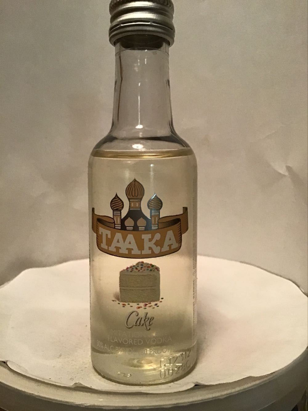 Taaka Peach & Coconut & Cake & Red Berry - Sazerac Co (50 mL) alcohol collectible - Main Image 3