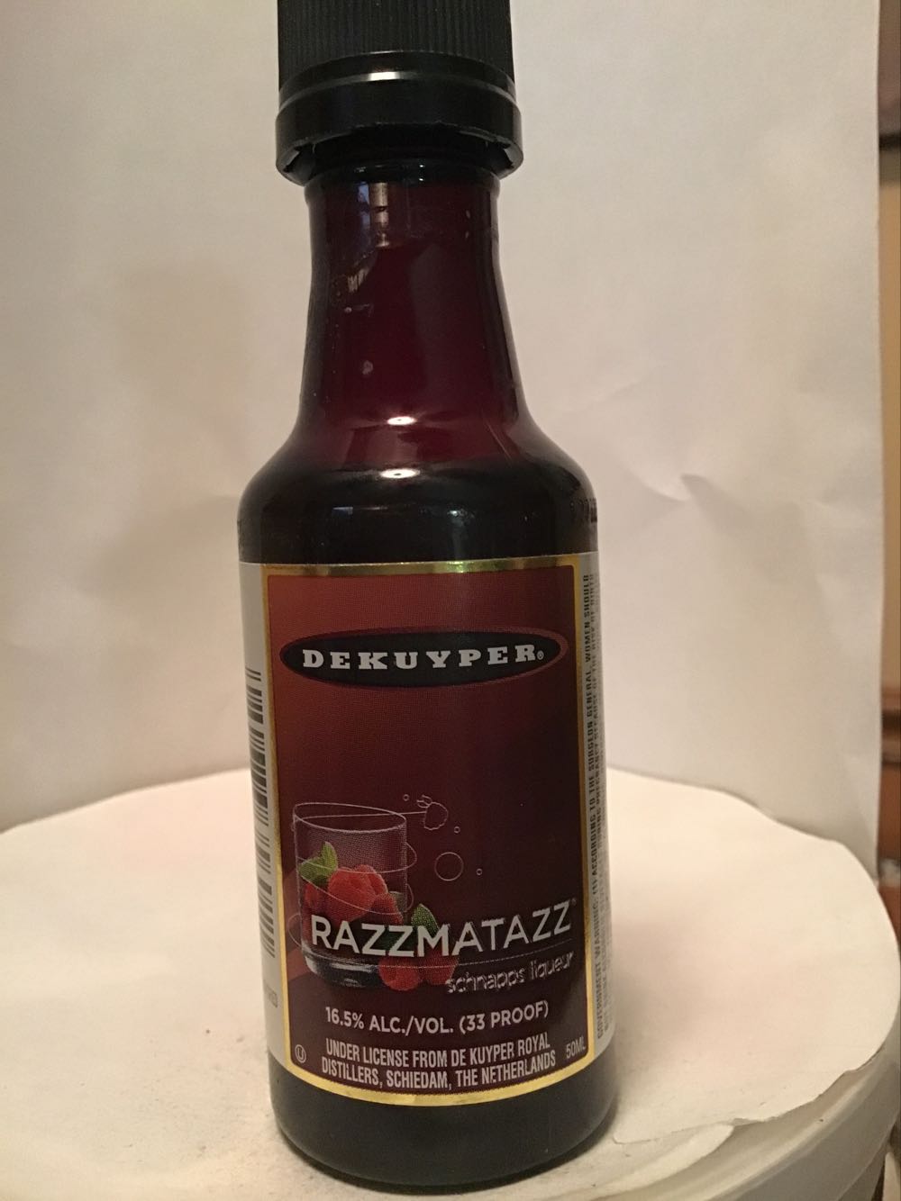 Dekuyper Lemon Drop & Butter shots & Razzamarazz & Hot Damn - Dekuyper & Son (50 mL) alcohol collectible - Main Image 3