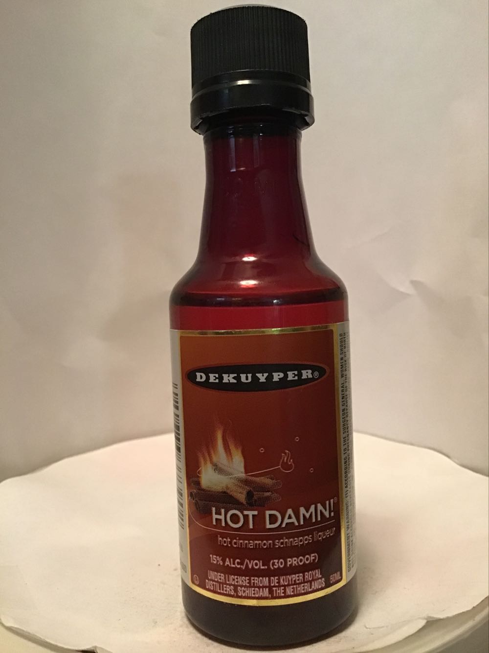 Dekuyper Lemon Drop & Butter shots & Razzamarazz & Hot Damn - Dekuyper & Son (50 mL) alcohol collectible - Main Image 4