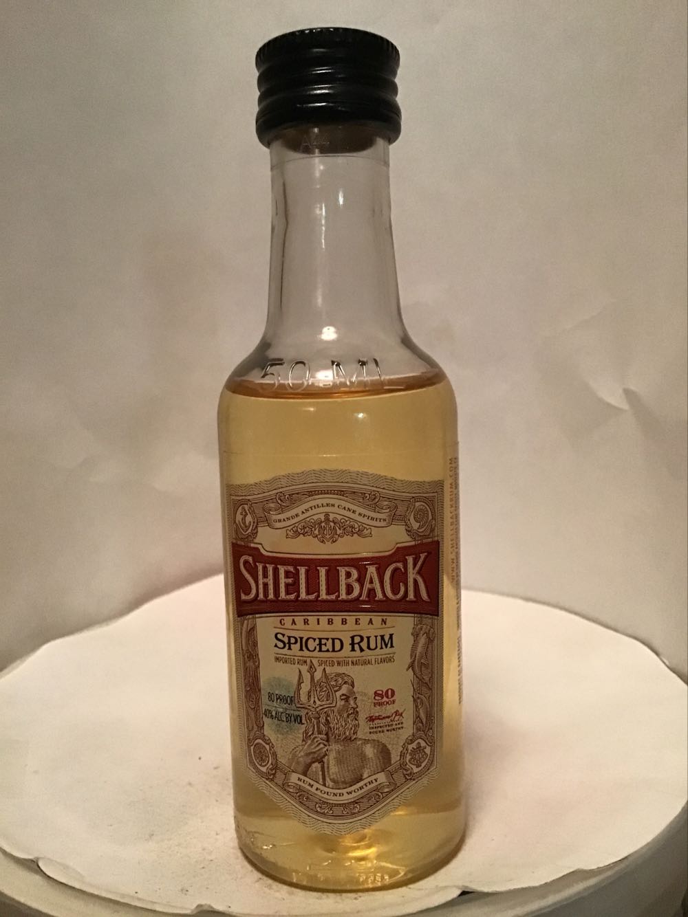 Shellback Silver & Spiced - Grande Anyilles Spirits (50 mL) alcohol collectible - Main Image 2