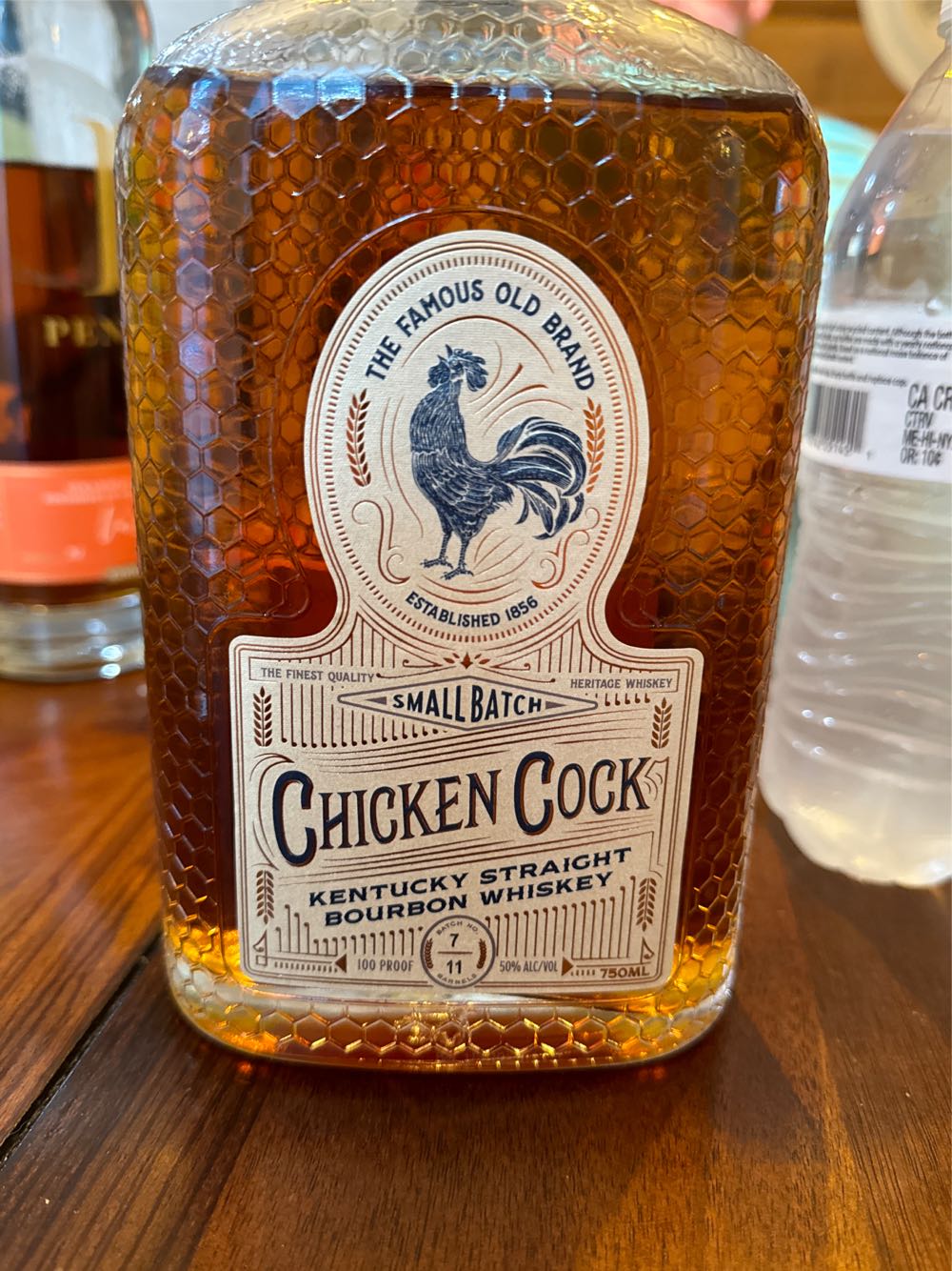 Chicken Cock Small Batch - Grain And Barrel Spirits (750 mL) alcohol collectible [Barcode 810020890617] - Main Image 2