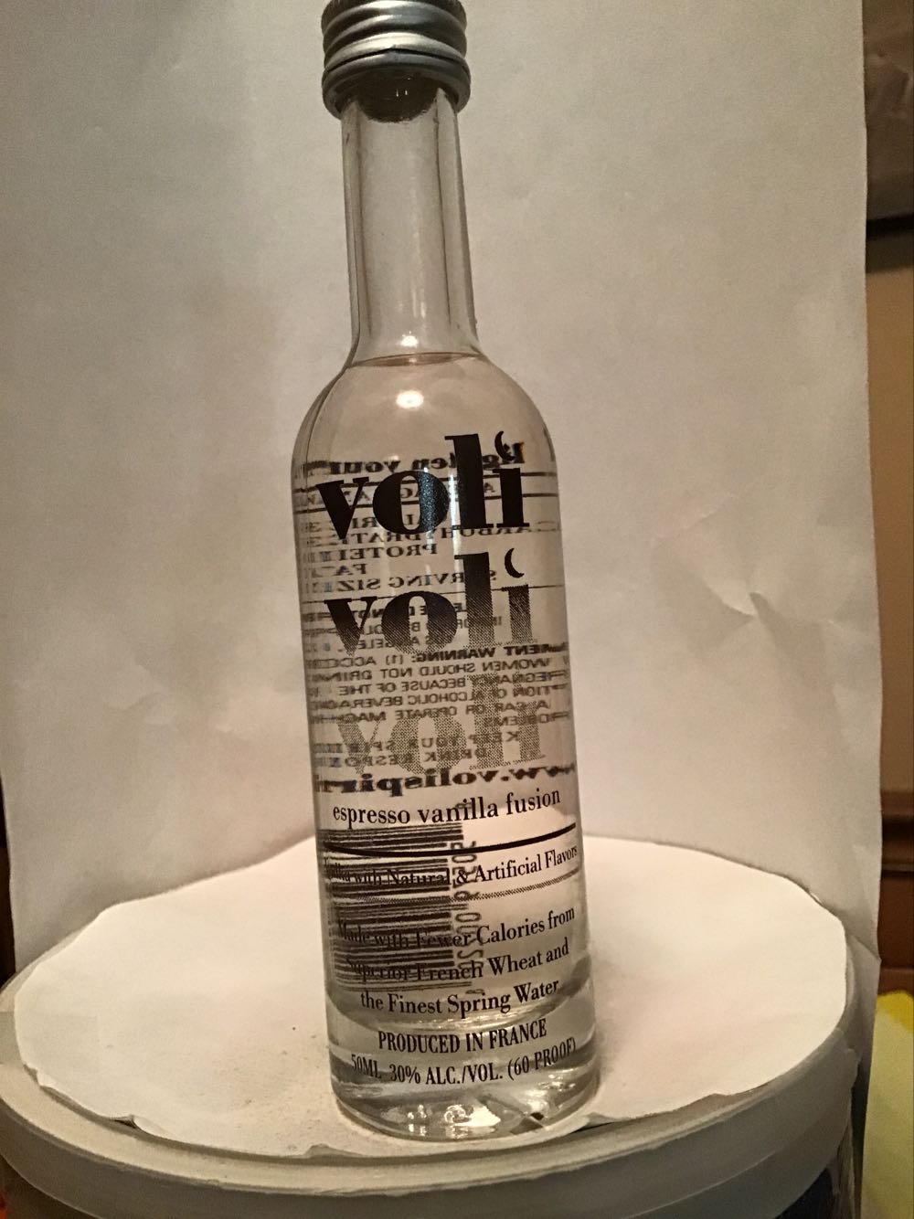 Voli Voli Voli Lemon & Lute & Espresso Vanilla & Orange - Voli Imports (50 mL) alcohol collectible - Main Image 3