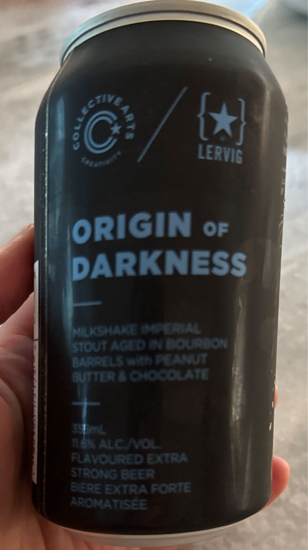 Origin Of Darkness - Collective Arts alcohol collectible - Main Image 2