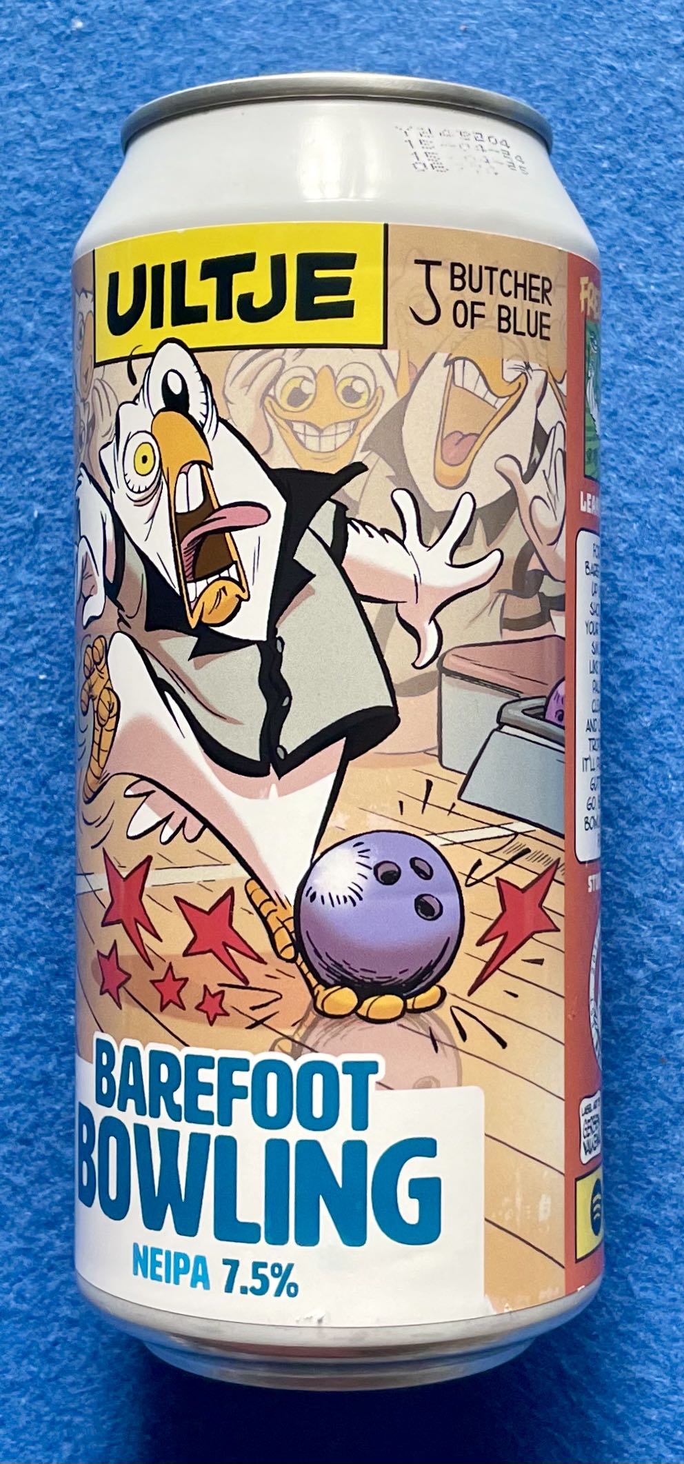 Barefoot Bowling - Uiltje Brewing Company alcohol collectible [Barcode 8721055140412] - Main Image 2