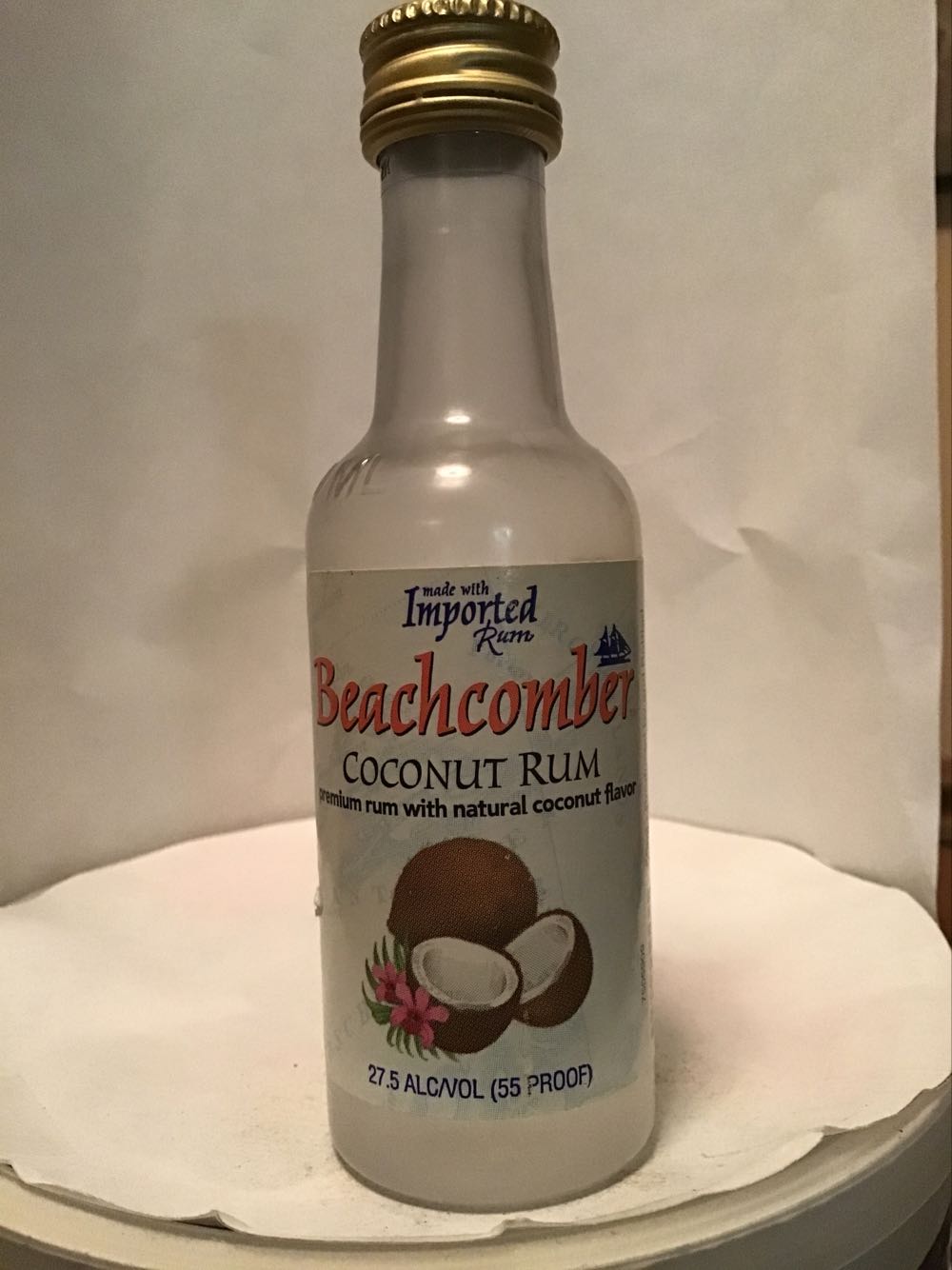 Beachcomber Apple & Coconut & Spiced - Barton Imports (50 mL) alcohol collectible - Main Image 2