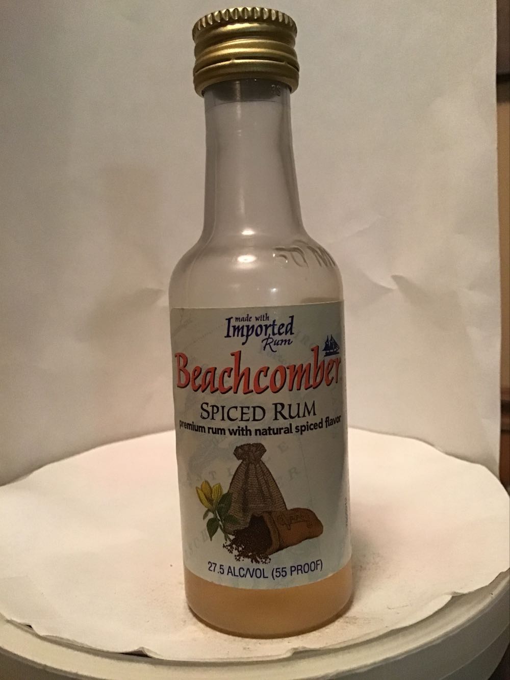 Beachcomber Apple & Coconut & Spiced - Barton Imports (50 mL) alcohol collectible - Main Image 3