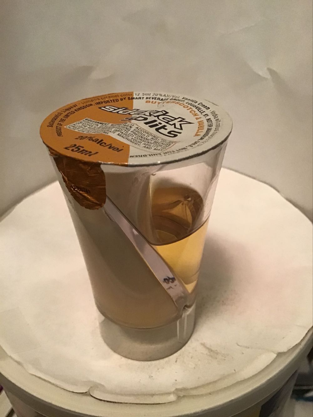 Sidekick Splits Strawberry Vanilla & Butterscotch Vanilla & Whipped Cherry - Smart Beverage Group. (25 mL) alcohol collectible - Main Image 2