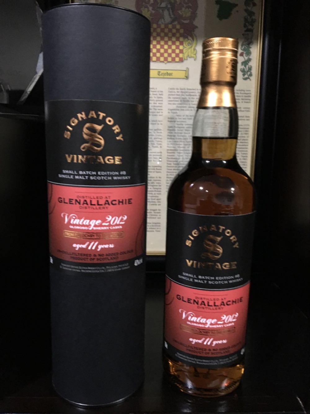 Signatory Glenallachie 11 Years - Signatory Vintage (700 mL) alcohol collectible [Barcode 5021944125524] - Main Image 2