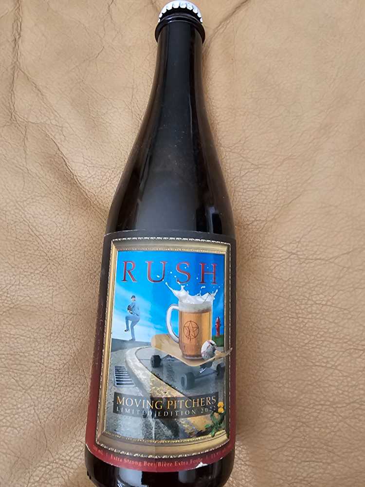 Rush Moving Pitchers Limited Edition Belgium Pale Ale - Henderson Brewery (500 mL) alcohol collectible - Main Image 1