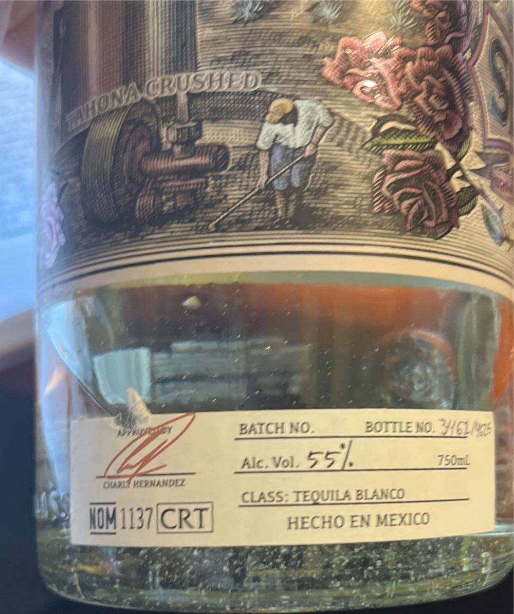 Siempre Supremo Blanco - Nom 1137 (750 mL) alcohol collectible [Barcode 728990154823] - Main Image 3