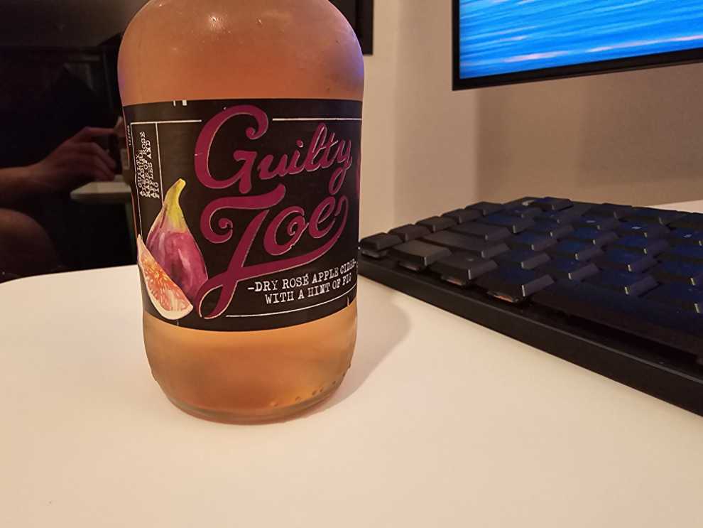 Guilty Joe Apple Cider With Fig - Hartwall Oy (275 mL) alcohol collectible [Barcode 6413600207146] - Main Image 2