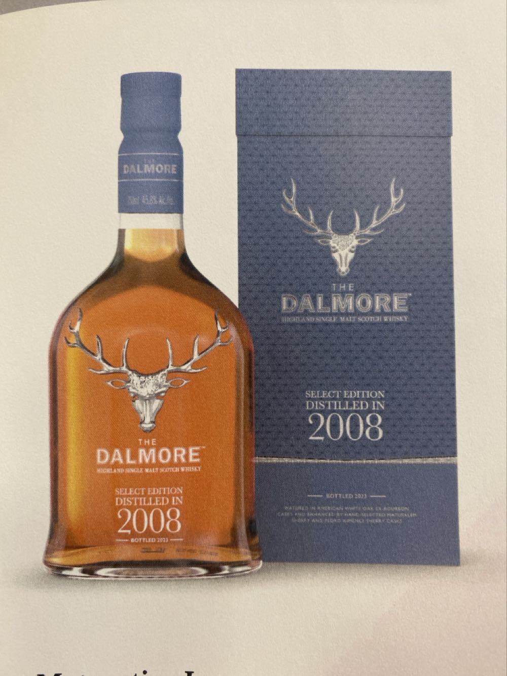 The Dalmore 2008 LE  alcohol collectible - Main Image 2