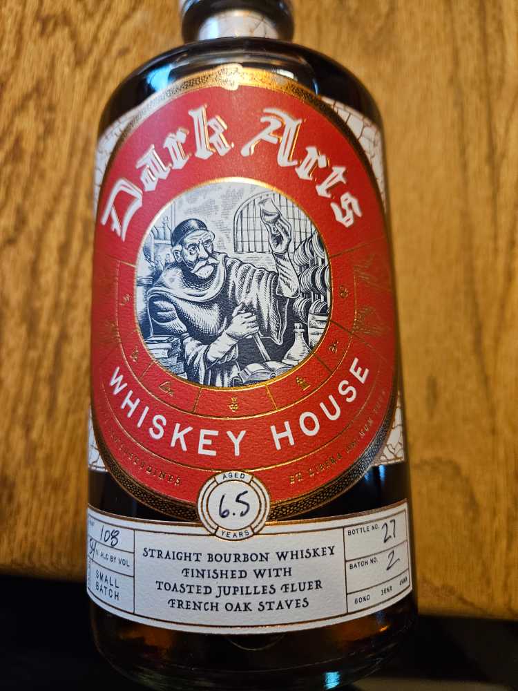 Dark Arts French Oak Stave Finish - Dark Arts Whiskey House (750 mL) alcohol collectible [Barcode 850054780010] - Main Image 2