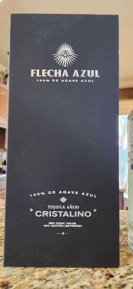 Flecha Azul Cristalino Anejo  (750 mL) alcohol collectible [Barcode 850013524068] - Main Image 2