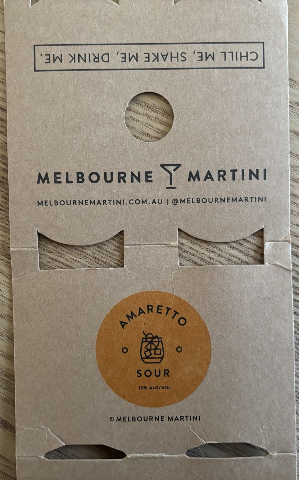 Melbourne Martini Amaretto Sour - Melbourne Martini (120 mL) alcohol collectible [Barcode 9350628000205] - Main Image 3