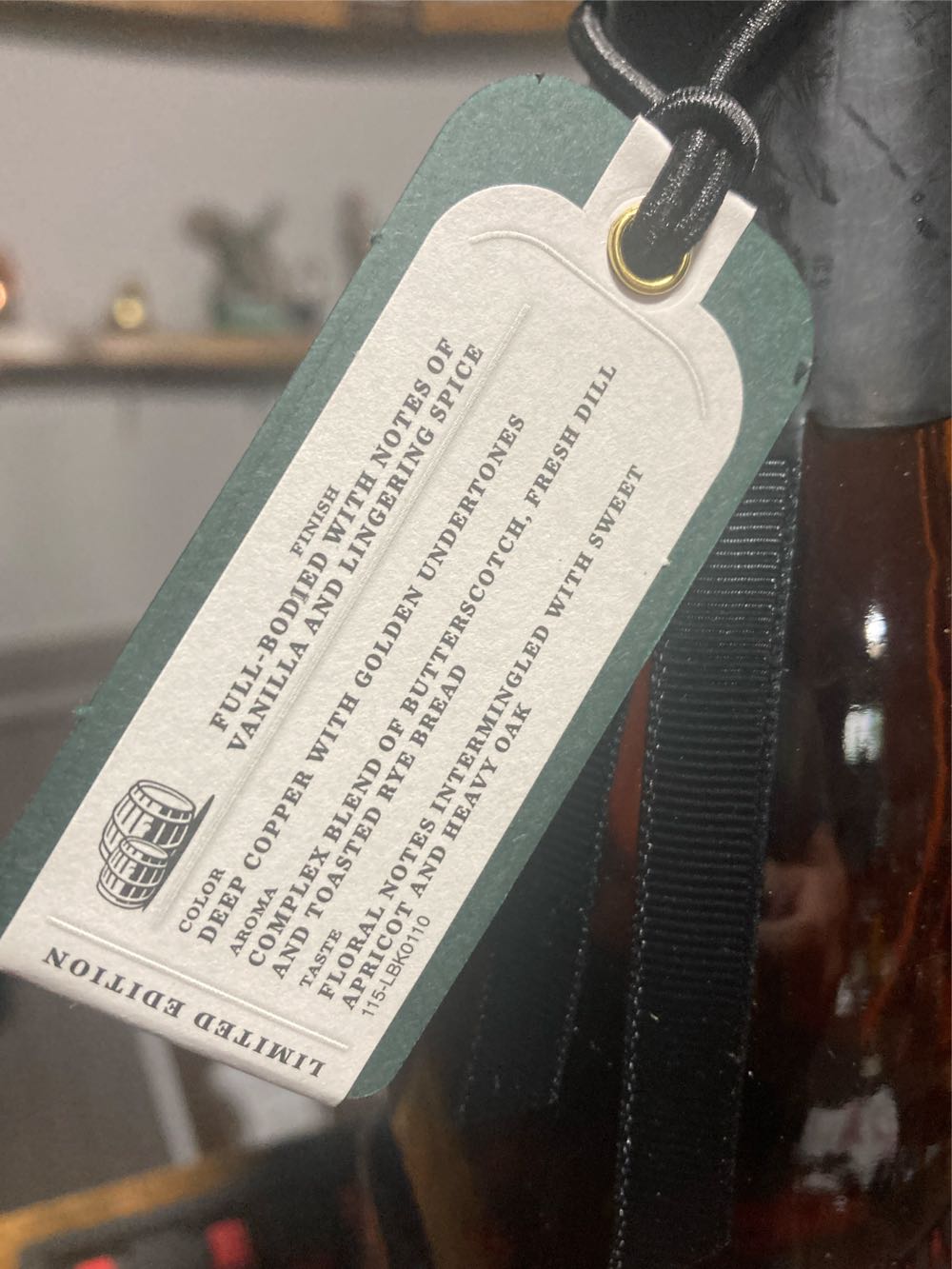 Booker’s Little Book Chapter 8 “Path Not Taken” - Jim B.Beam Distilling Co. (750 mL) alcohol collectible [Barcode 080686007814] - Main Image 2