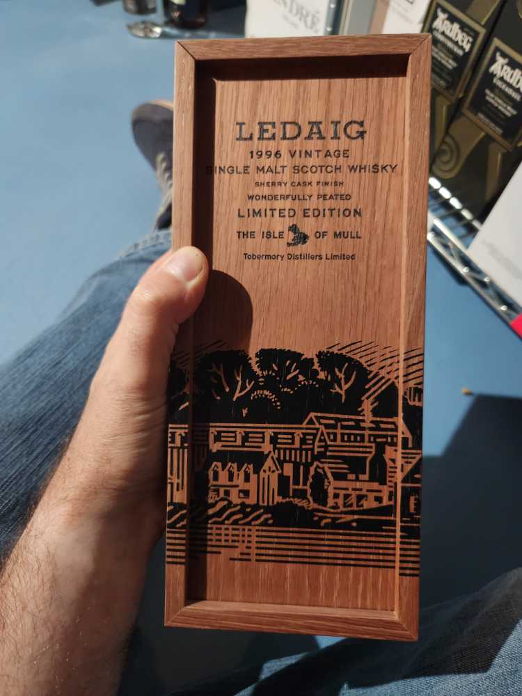 Ledaig And Sherry Finish Vintage Cask 19 Year 750 Ml Spirits  alcohol collectible [Barcode 5029704218257] - Main Image 2