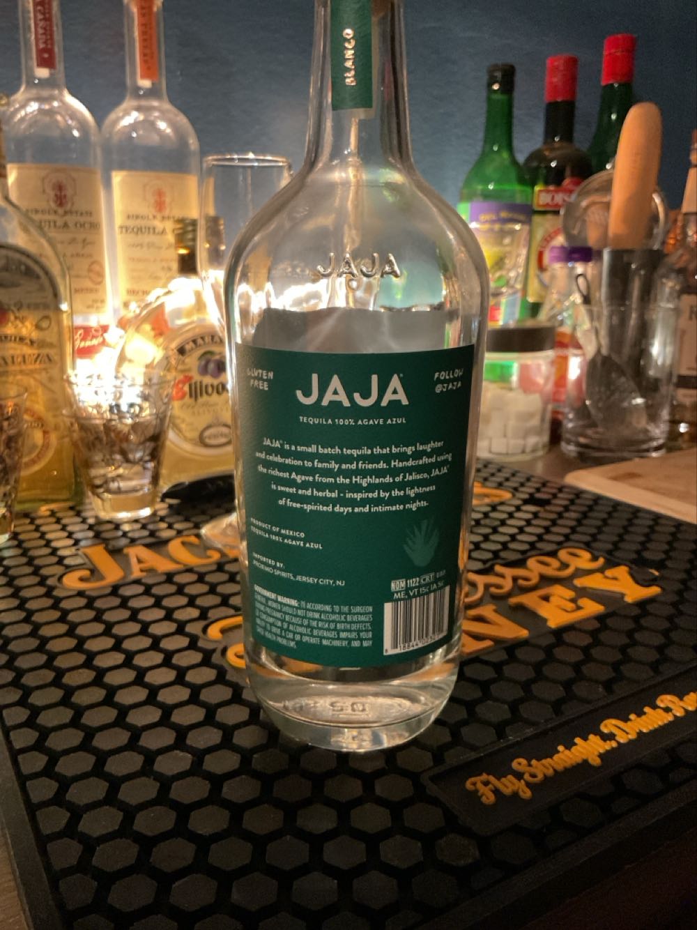 Jaja Blanco Tequila Blanco 750ml Monthly Specials - NOM 1122 (750 mL) alcohol collectible [Barcode 818844023211] - Main Image 2