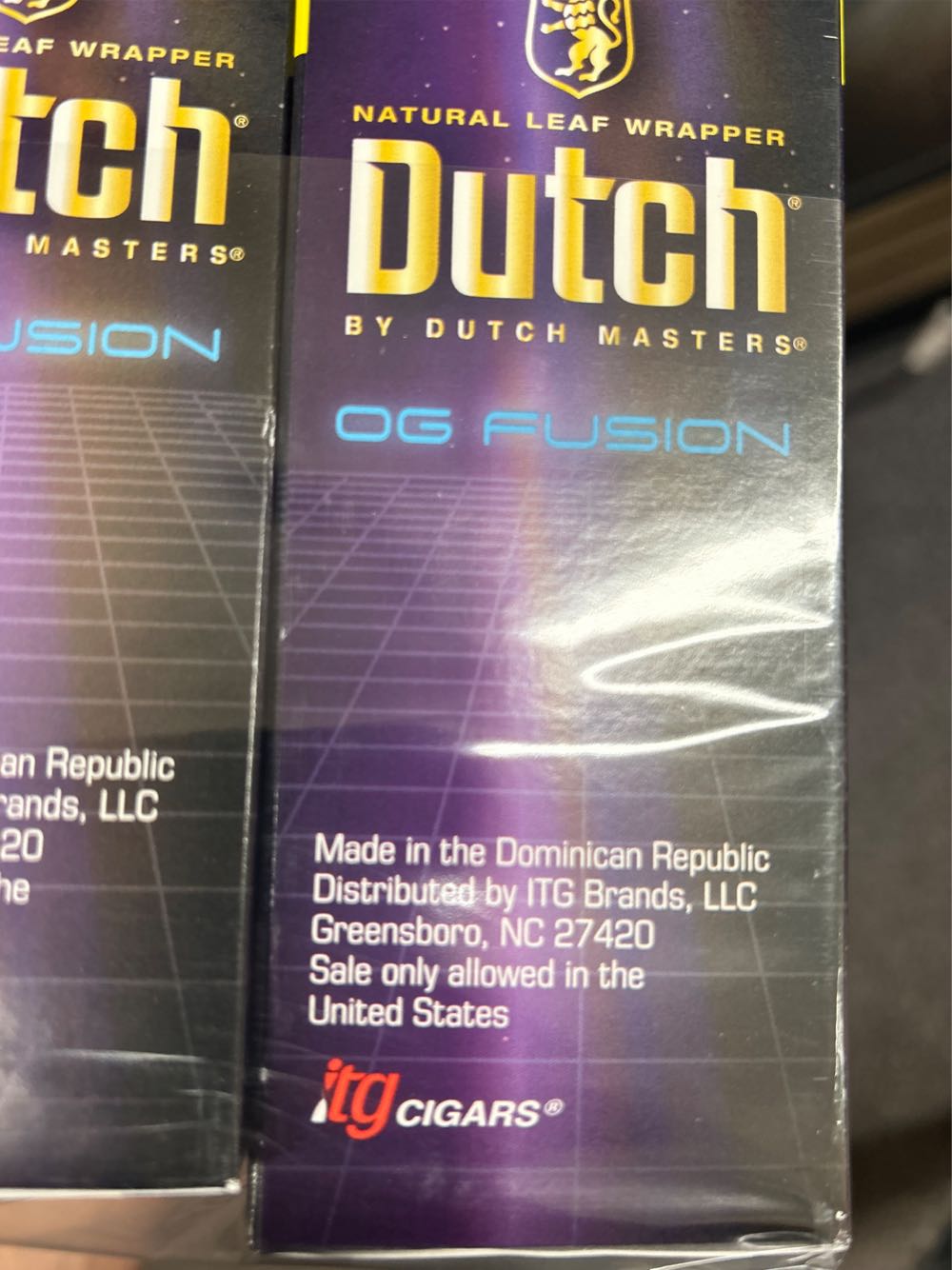 Dutch Og Fusion  alcohol collectible [Barcode 071610440692] - Main Image 3