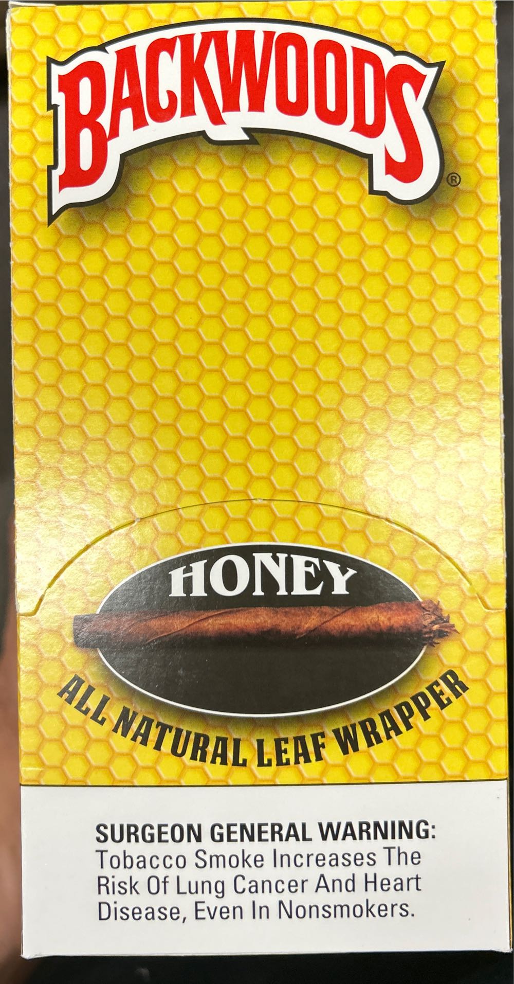 Backwoods Honey Cigars 5pk All  alcohol collectible [Barcode 071610301849] - Main Image 2