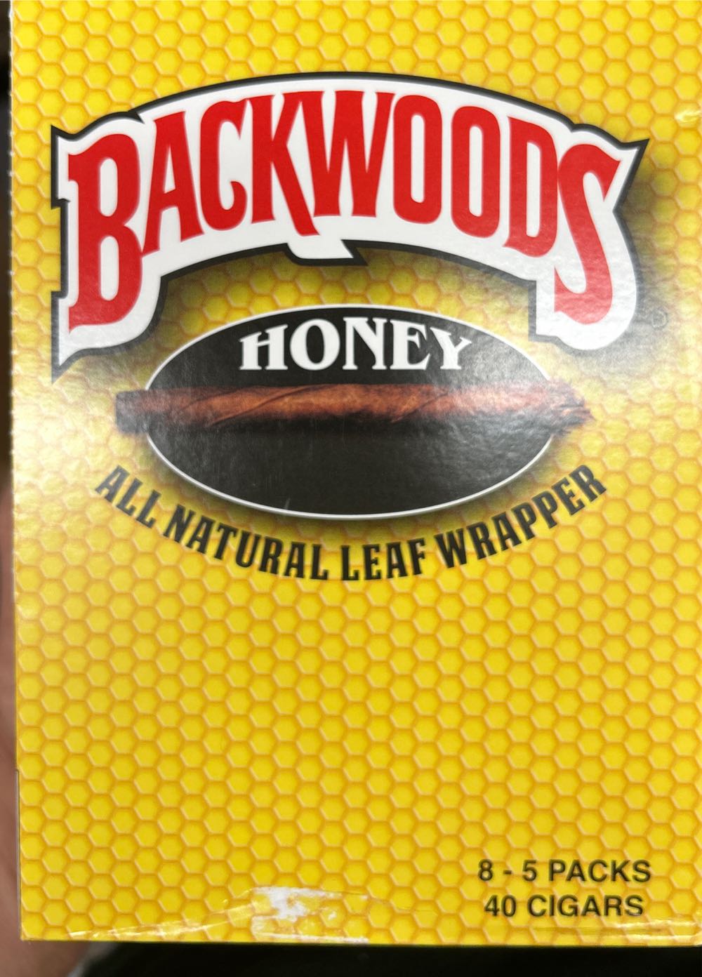 Backwoods Honey Cigars 5pk All  alcohol collectible [Barcode 071610301849] - Main Image 4