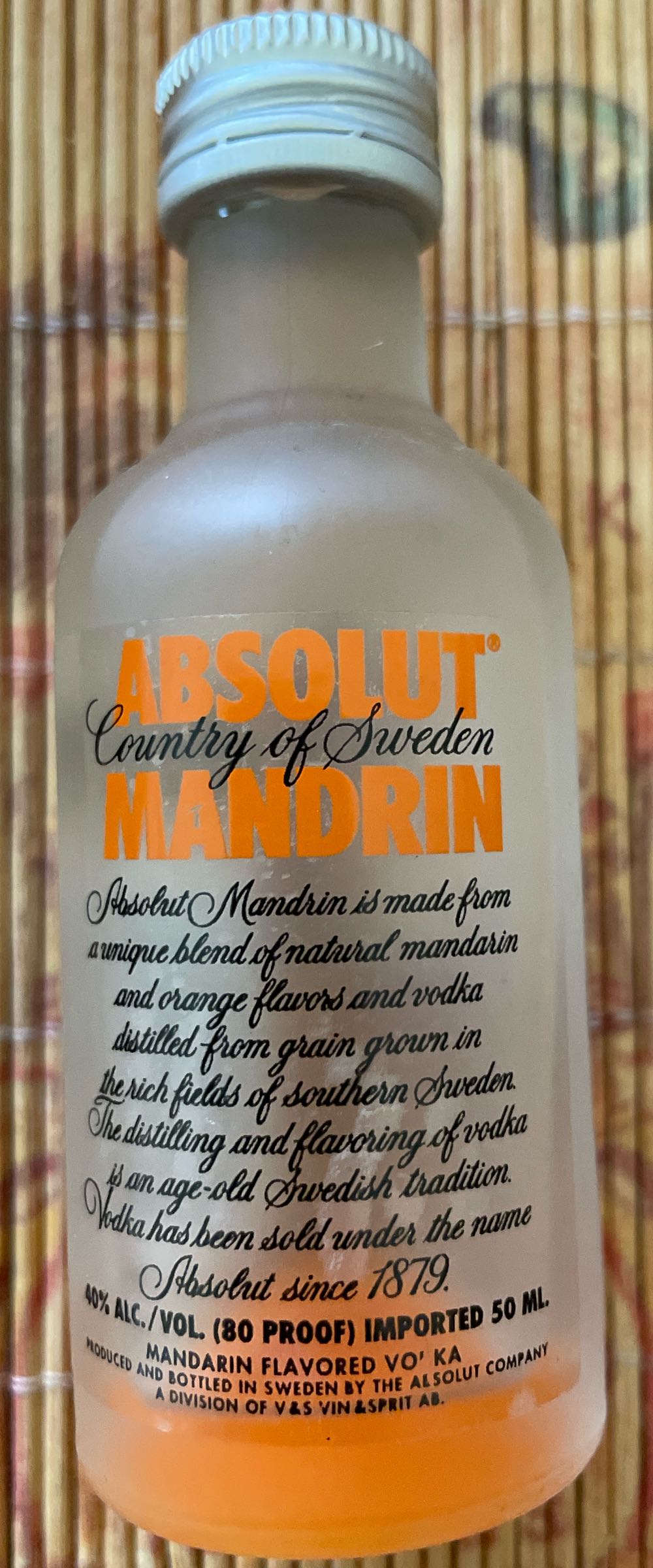 Vintage Tiny Bottle - J&B Whiskey