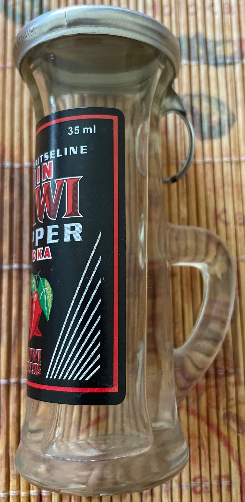 Viin Kiwi Pepper Vodka  (35 mL) alcohol collectible - Main Image 2