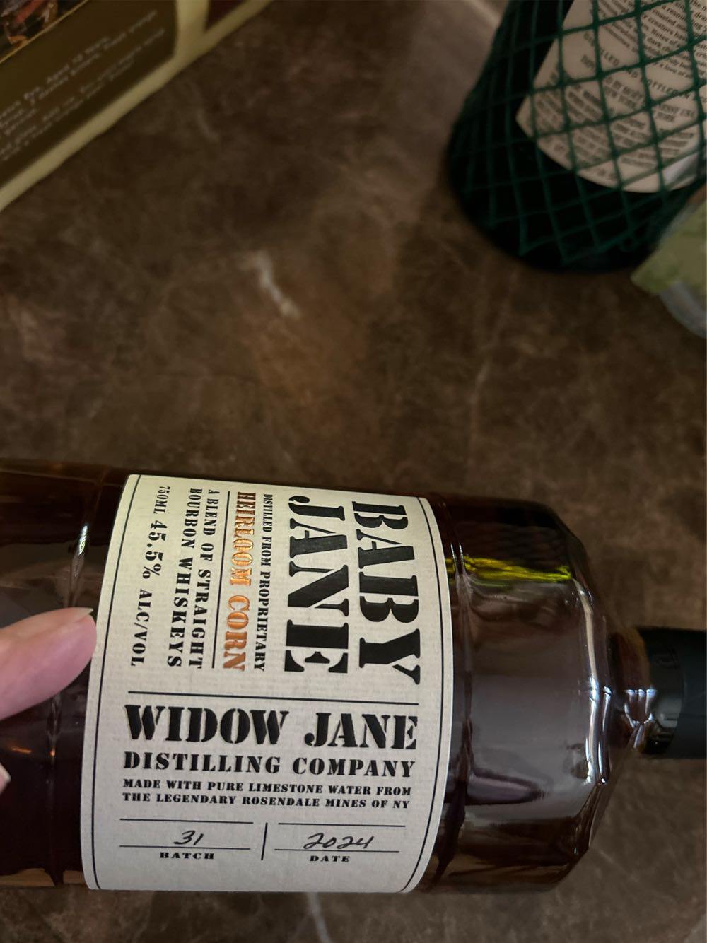 WidowJane - Baby Jane - Widow Jane Distilling Company (750 mL) alcohol collectible [Barcode 850027885148] - Main Image 4