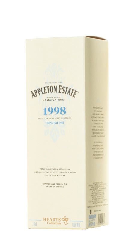 Appleton Estate 1993 Hearts Collection - Appleton Estate (0,7 L) alcohol collectible - Main Image 2