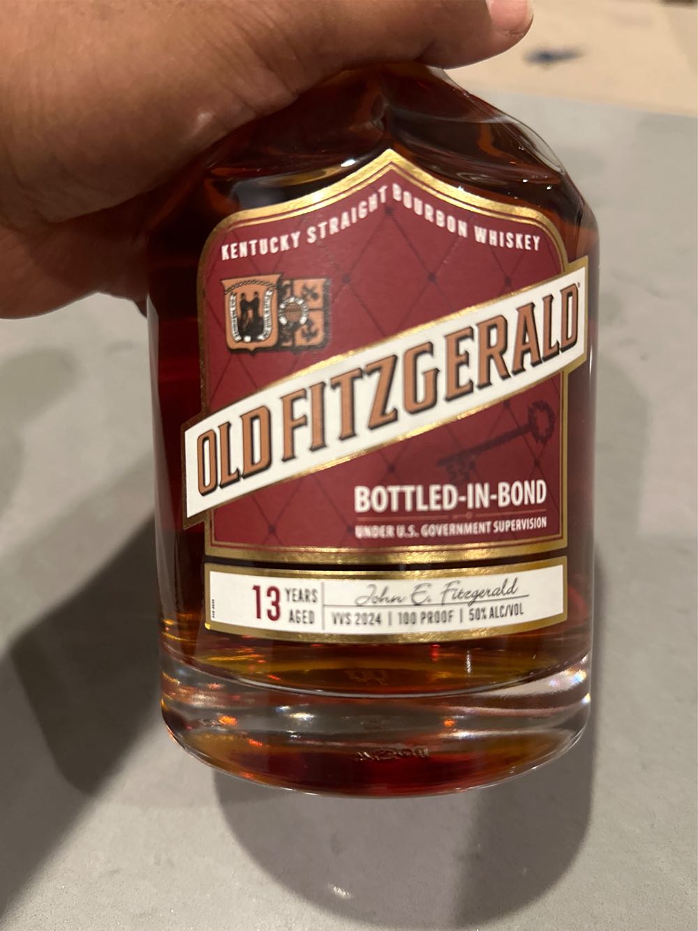 Old Fitzgerald 11 Yr - VVS 2025 - Heaven Hill Distilleries Ltd alcohol collectible [Barcode 096749005062] - Main Image 2
