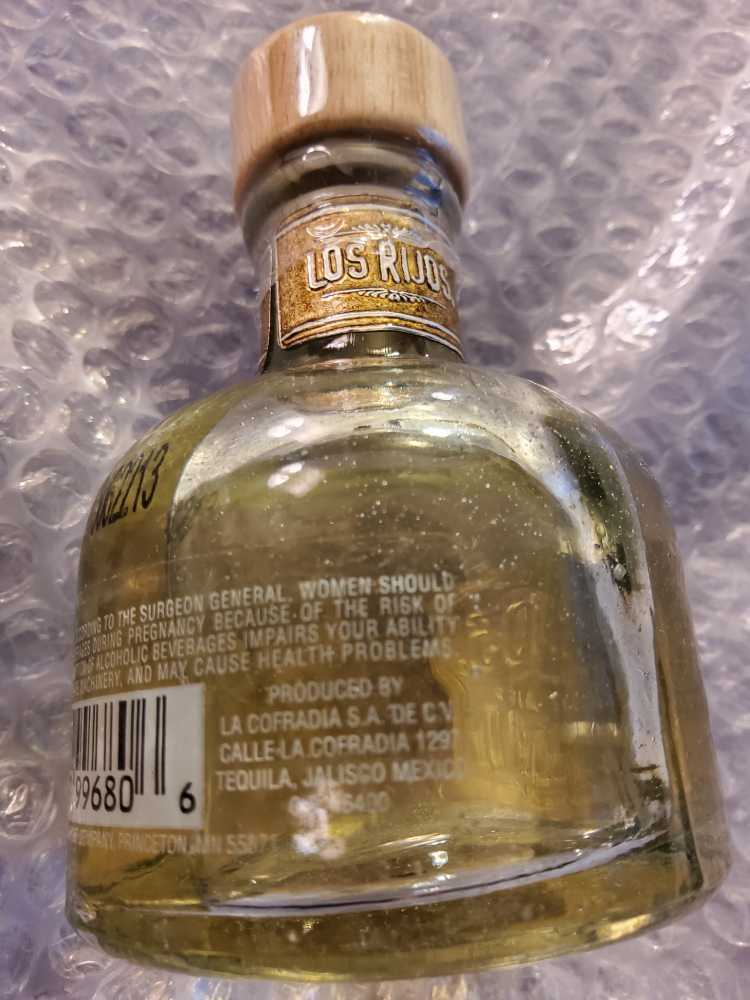 Los Rijos Reposado Tequila - La Cofradia, S.A. de C.V. (50 mL) alcohol collectible [Barcode 084279996806] - Main Image 2