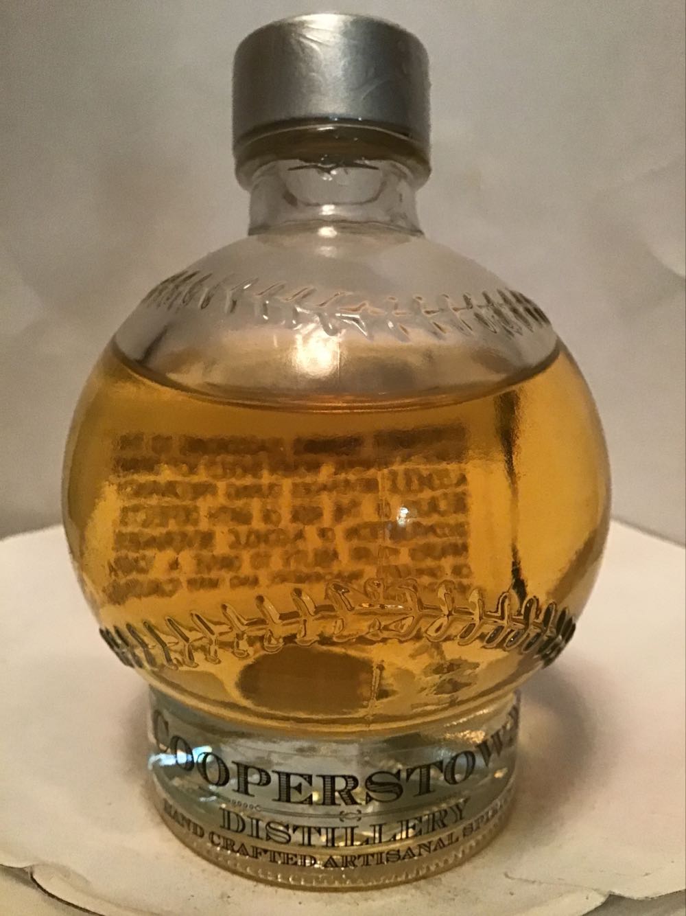 Cooperstown Triple Bourbon & Vodka & Whiskey - Cooperstown Distillery (50 mL) alcohol collectible - Main Image 3