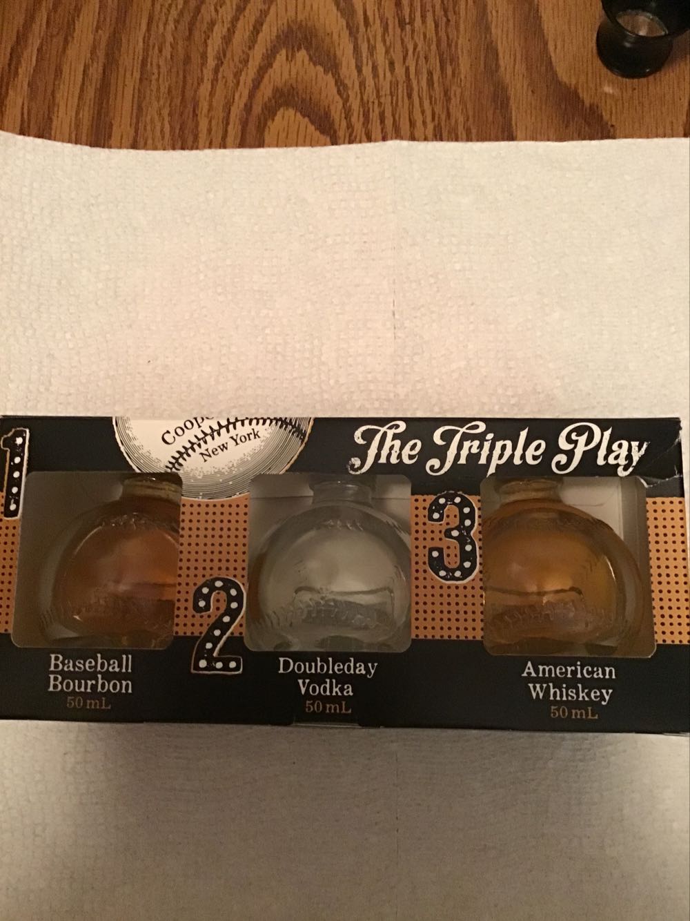 Cooperstown Triple Bourbon & Vodka & Whiskey - Cooperstown Distillery (50 mL) alcohol collectible - Main Image 4