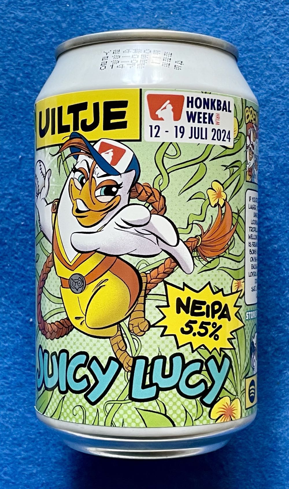 Juicy Lucy Honkbal Week - Uiltje Brewing Company (330 mL) alcohol collectible [Barcode 8721055141433] - Main Image 2