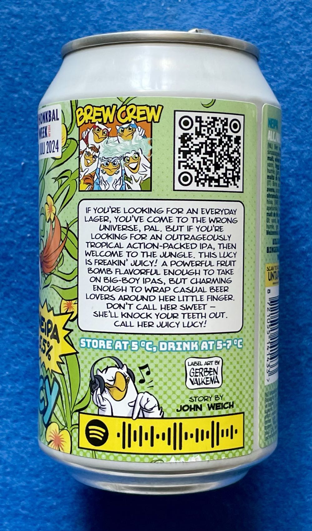 Juicy Lucy Honkbal Week - Uiltje Brewing Company (330 mL) alcohol collectible [Barcode 8721055141433] - Main Image 4