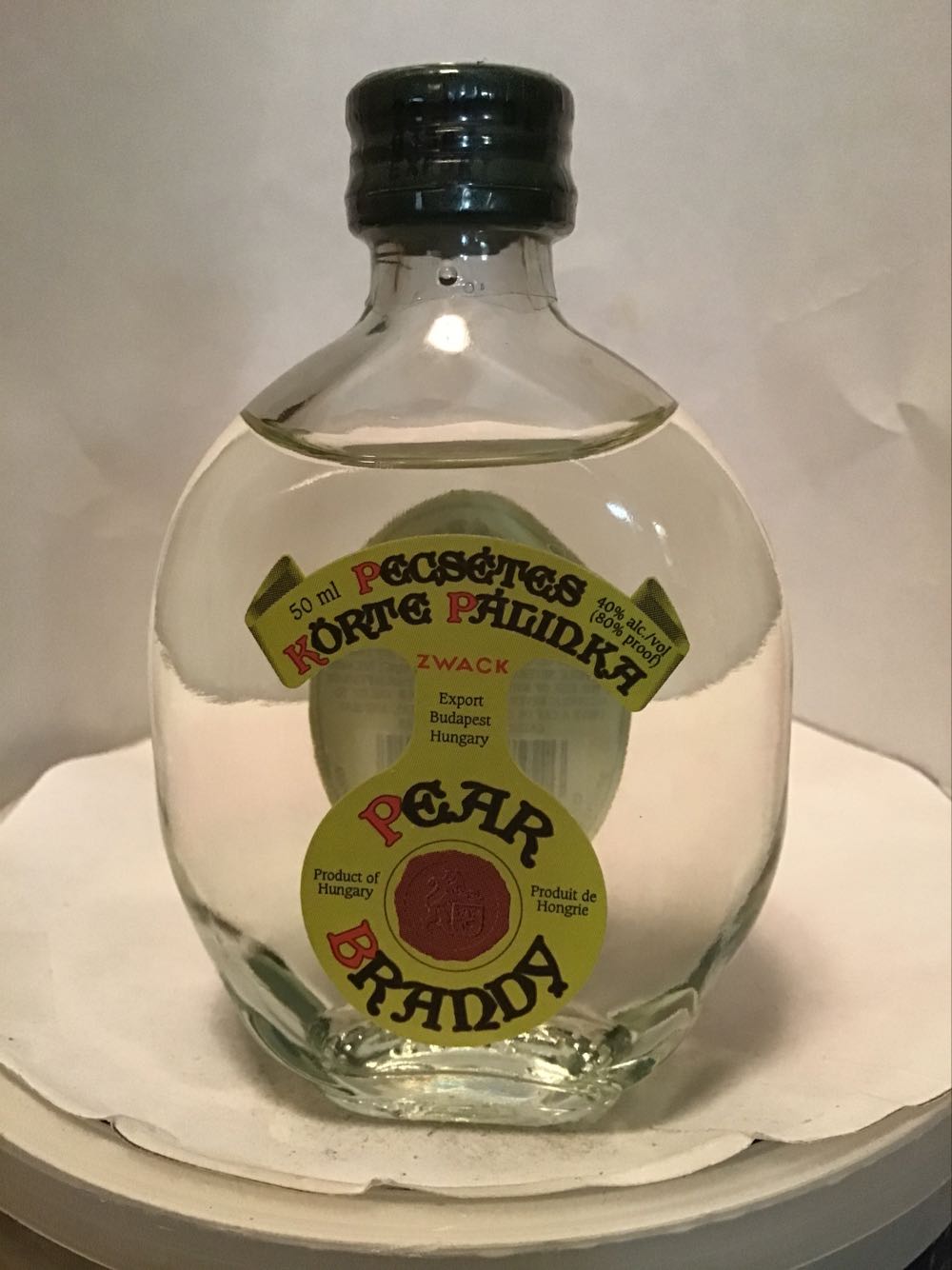 Pecsetes Plum & Apricot & Pear & Cherry - Barton Imports (50 mL) alcohol collectible - Main Image 3