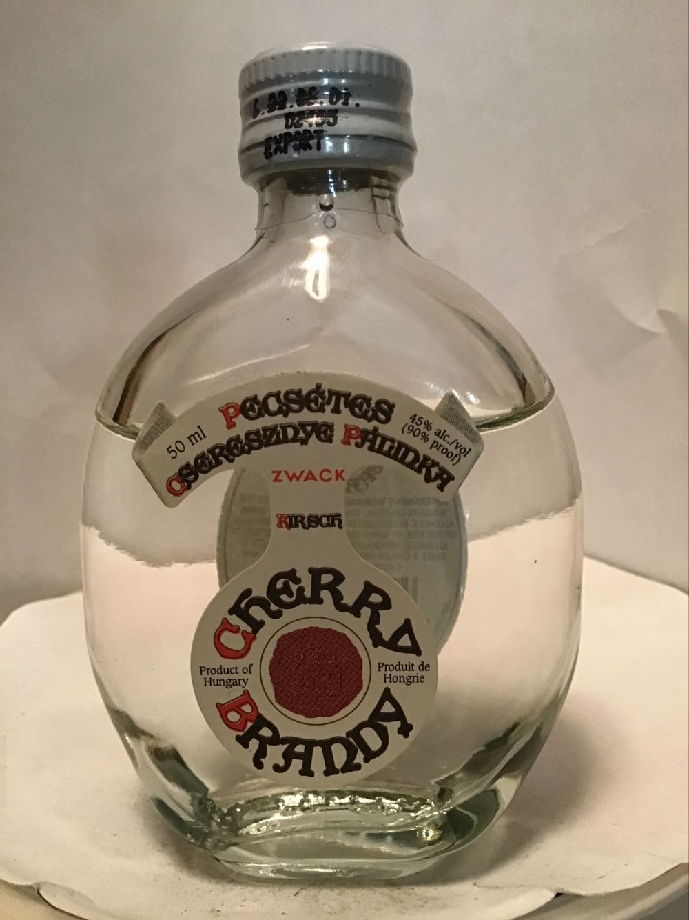 Pecsetes Plum & Apricot & Pear & Cherry - Barton Imports (50 mL) alcohol collectible - Main Image 4