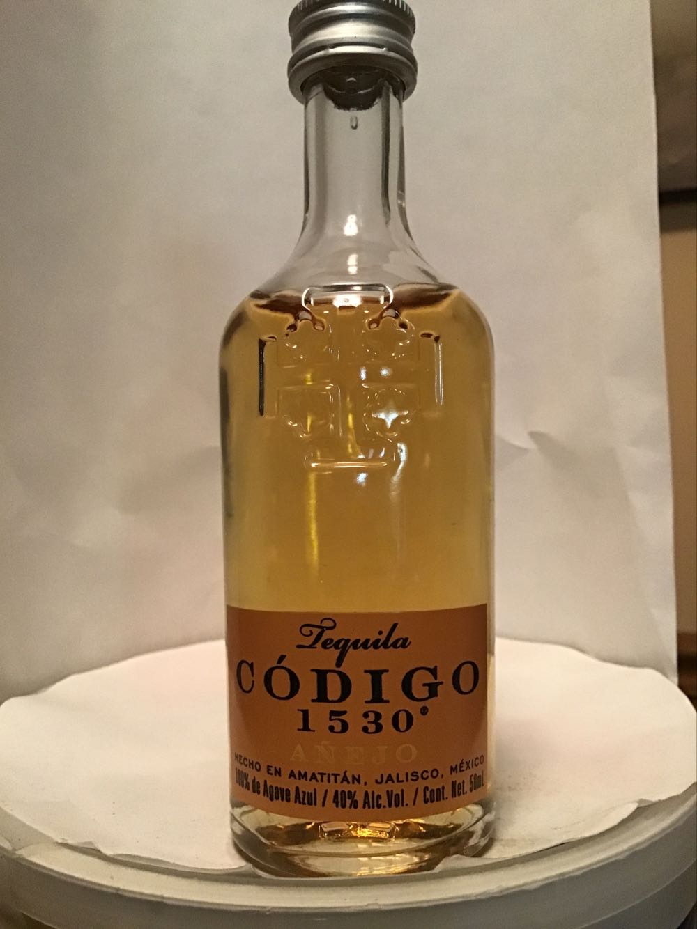 Codigo Blanco & Rosa & Amejo & Rosa Blanco - Hasta La Cruz (50 mL) alcohol collectible - Main Image 3