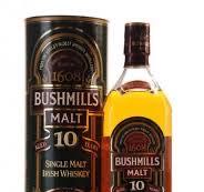 Bushmills 10 Years Old Year Irish Whiskey Bottling Malt Whisky  alcohol collectible [Barcode 5011007006198] - Main Image 1