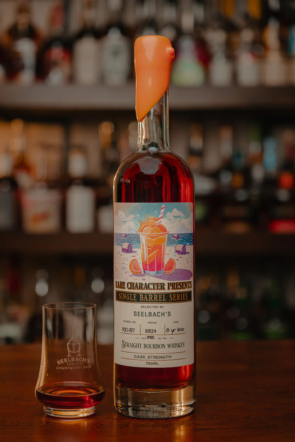 Rare Character Single Barrel “RIO-317” - Rare Character Whiskey Co (750 mL) alcohol collectible - Main Image 2