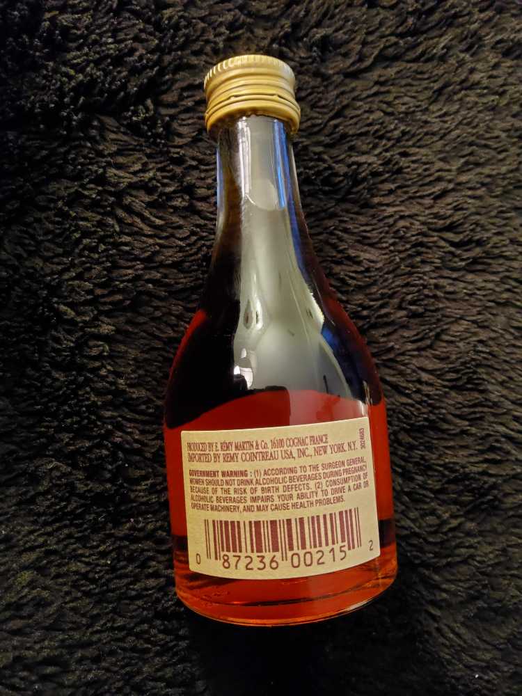 Remy Martin 1738 Accord Royal Cognac   (50 mL) alcohol collectible [Barcode 087236002152] - Main Image 2