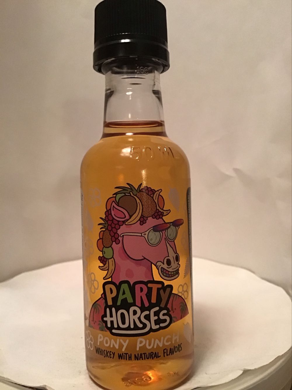 Party Horses Silly Fun Filly & Sinister Cinnamon & Basel Banana & Pony Punch - Party Horses Co. (50 mL) alcohol collectible - Main Image 3