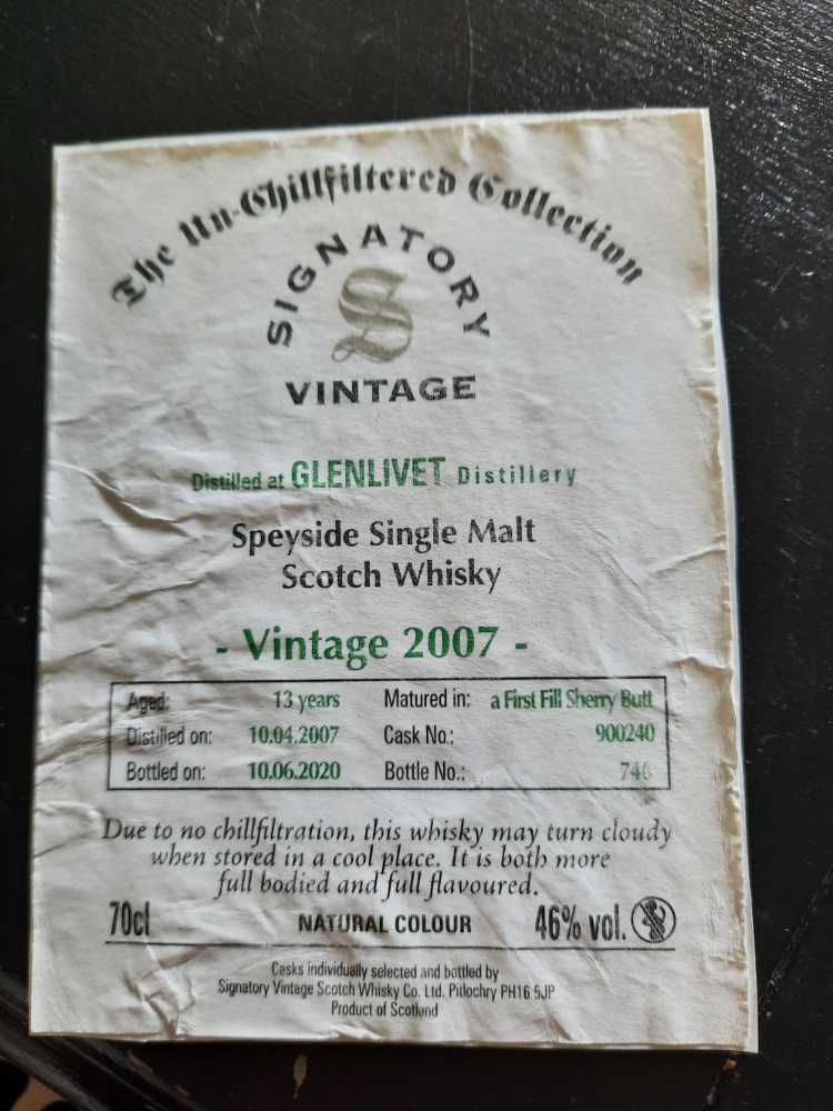 Glengoyne  The Unheated Malt