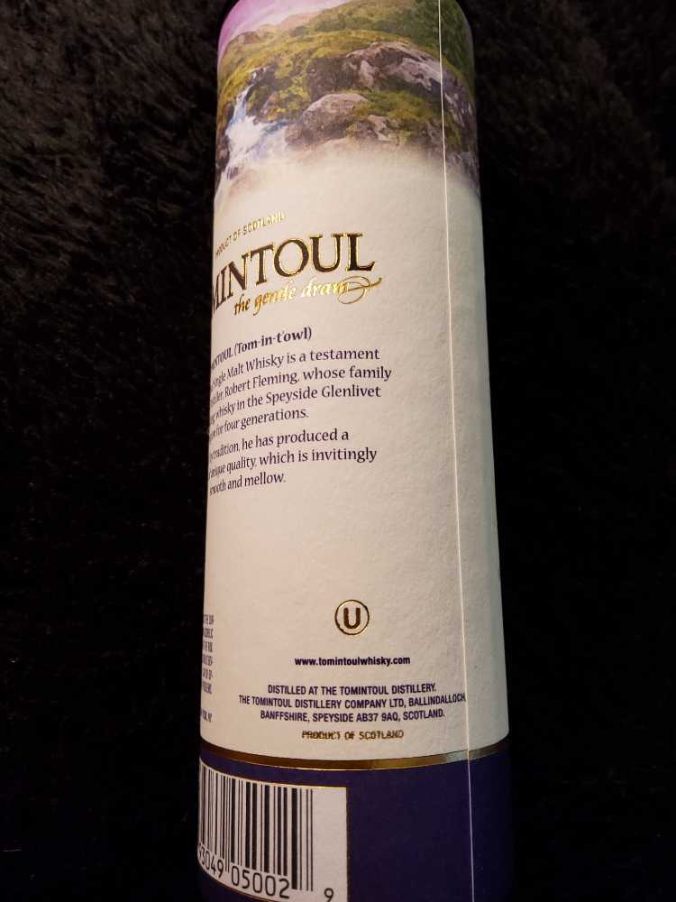 Deleted Entry  - Tomintoul Distillery (0 mL) alcohol collectible - Main Image 3